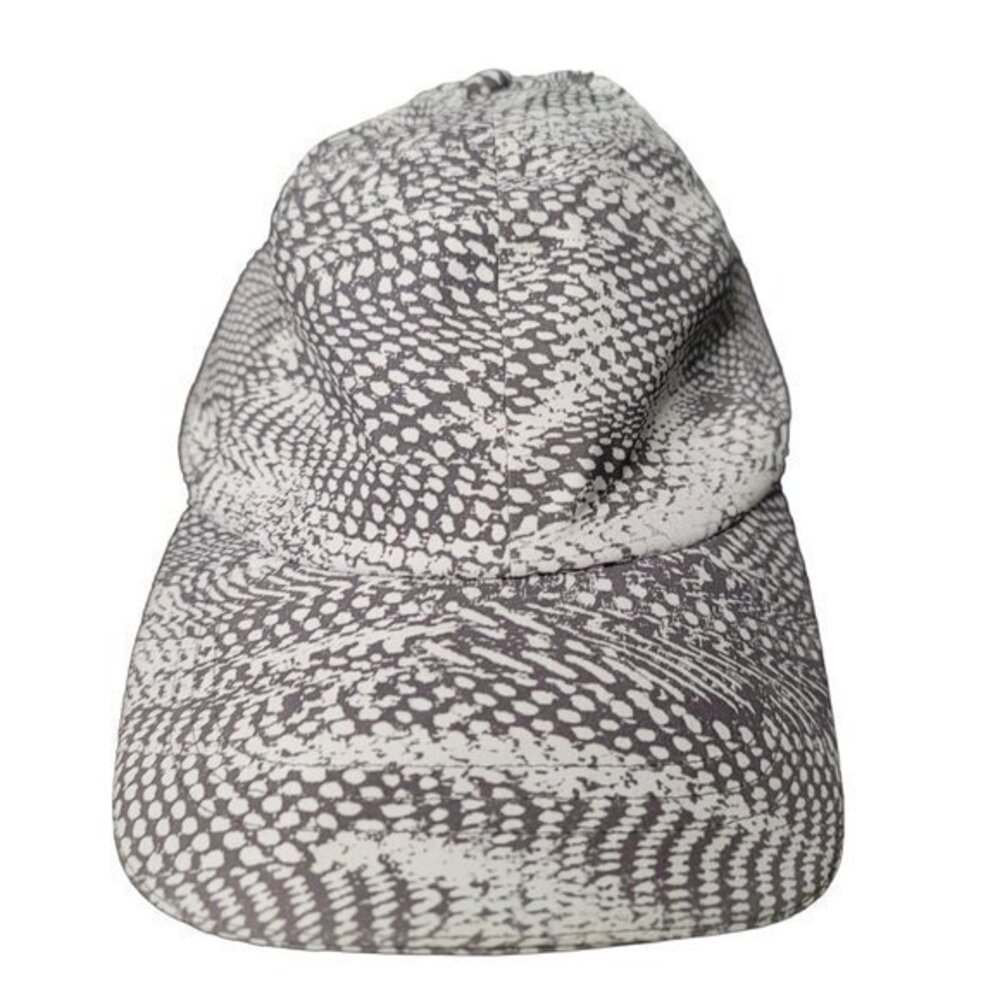Lululemon Womens Strapback Baller Swerve Vapor‎ Snake Print Running Cap Hat